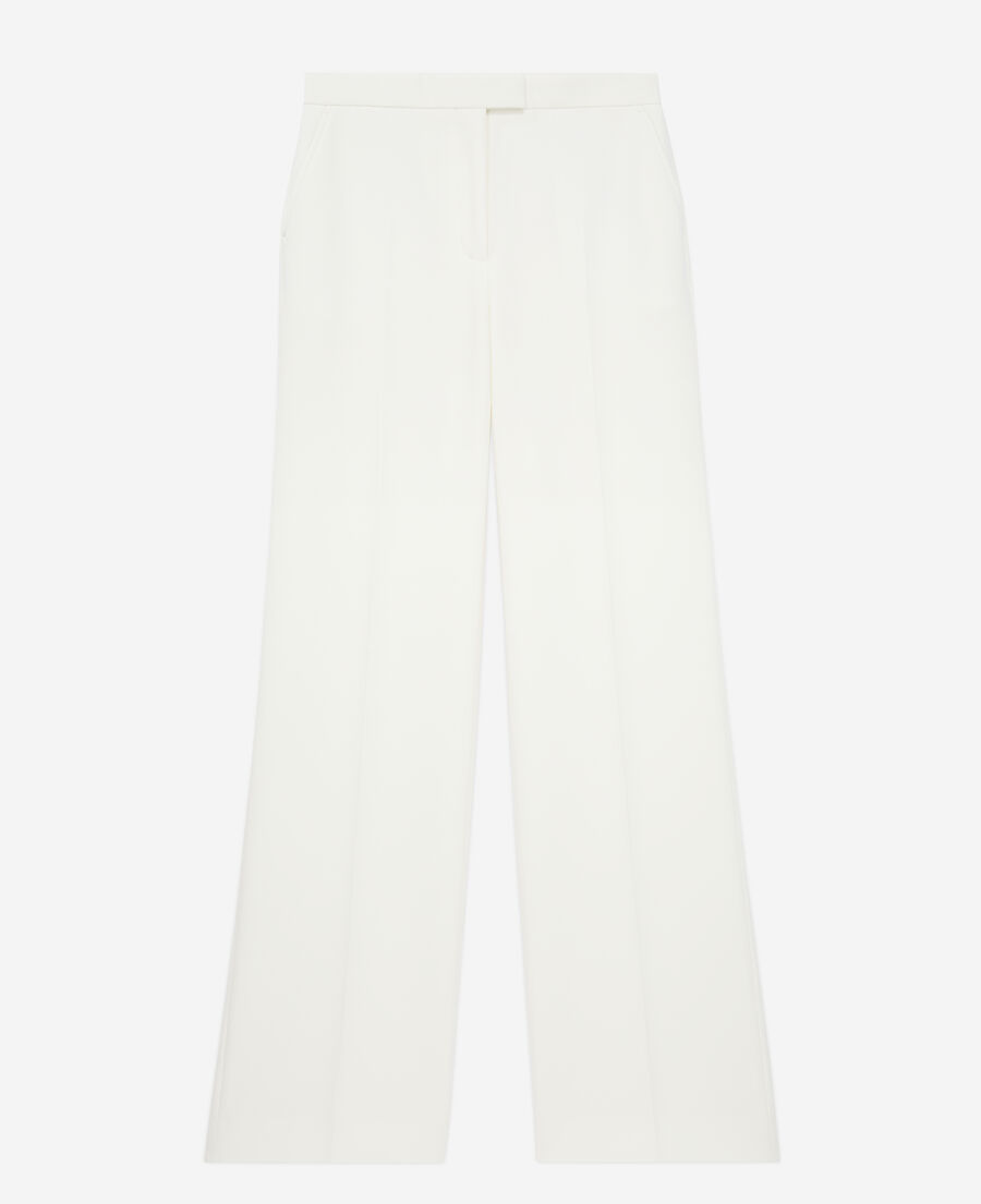 pantalon de costume blanc