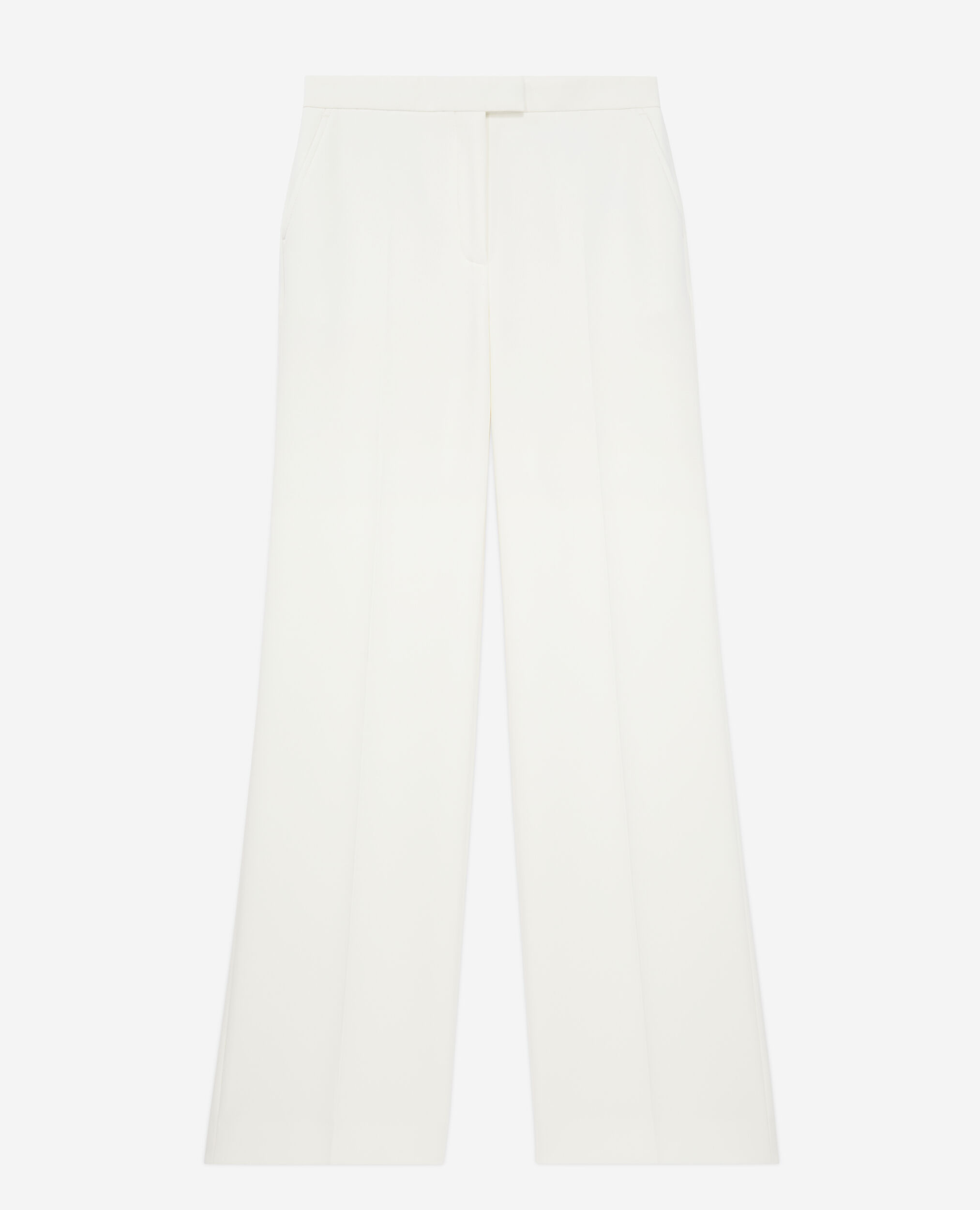 Pantalon de costume blanc, ECRU, hi-res image number null