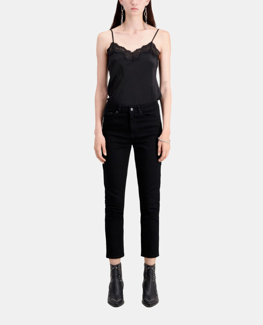 The Kooples WOMEN null black slim jeans