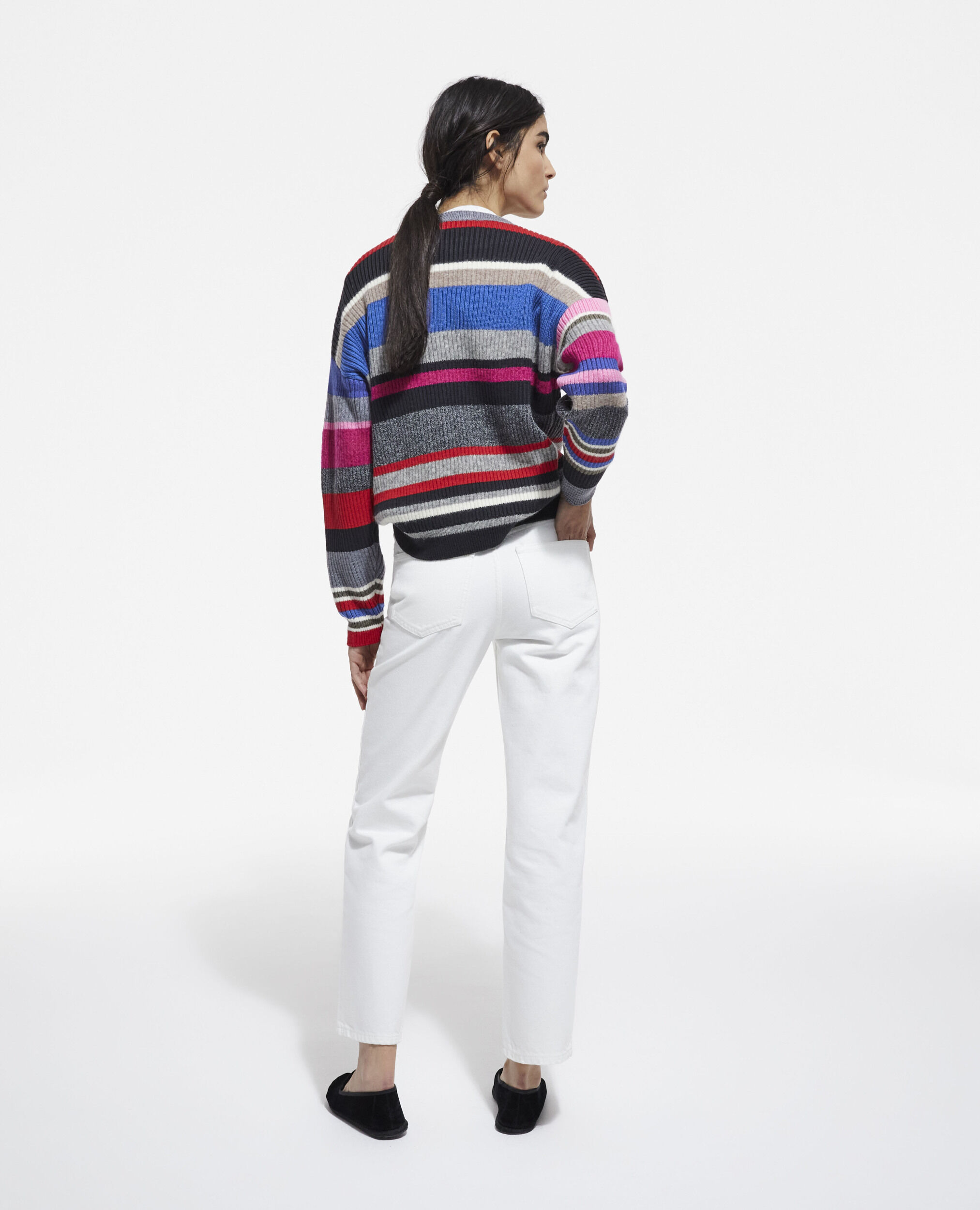 Mehrfarbiger Pullover, MULTICO, hi-res image number null