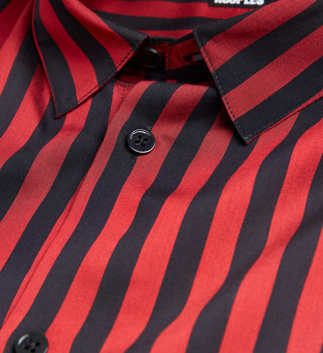 Striped shirt with classic collar The Kooples US