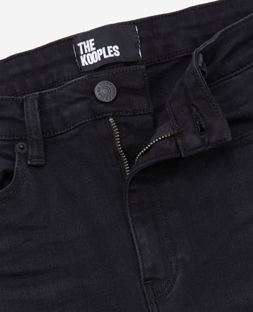 The Kooples FEMME BLACK jean slim noir
