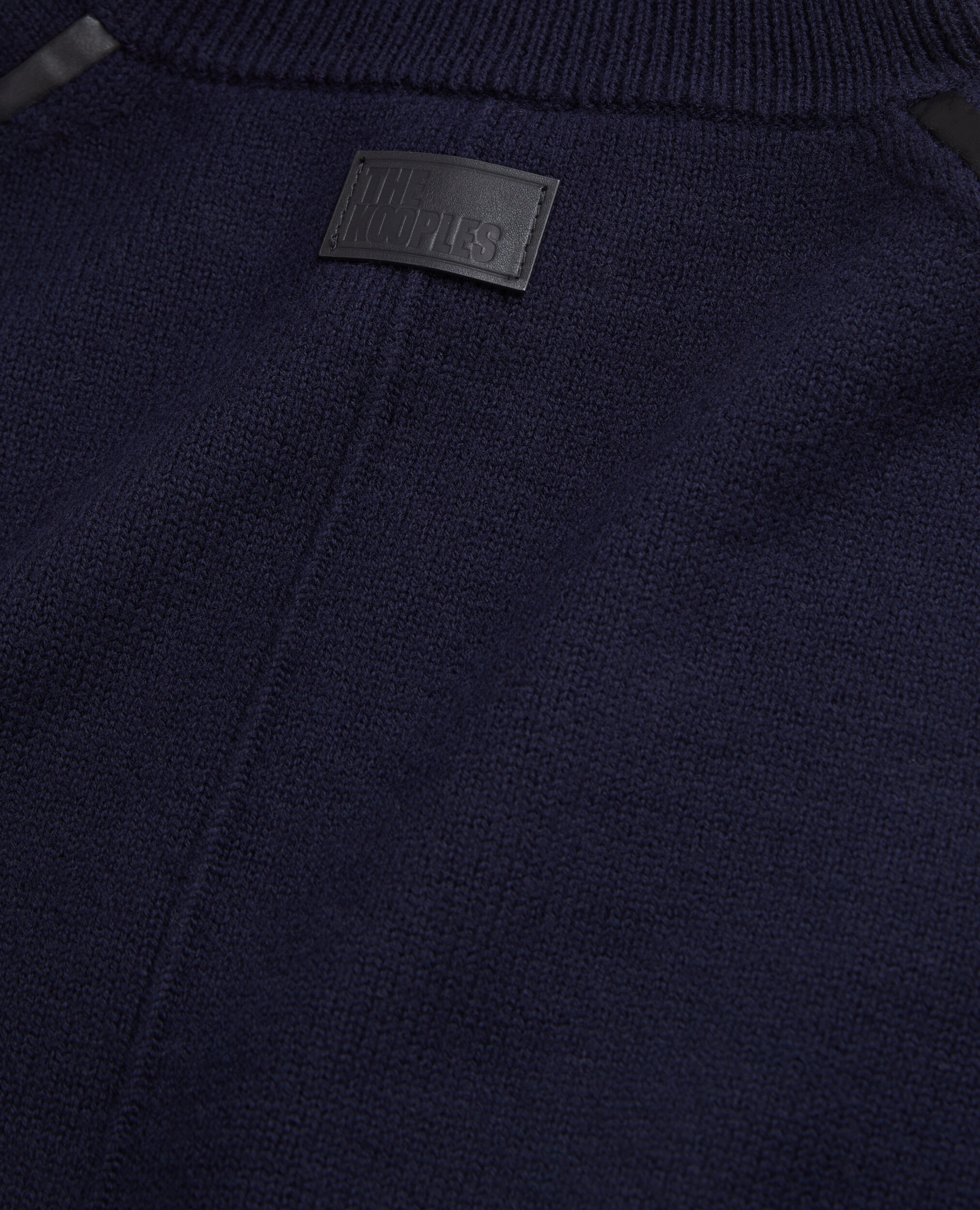 Pull bleu marine en laine, NAVY, hi-res image number null