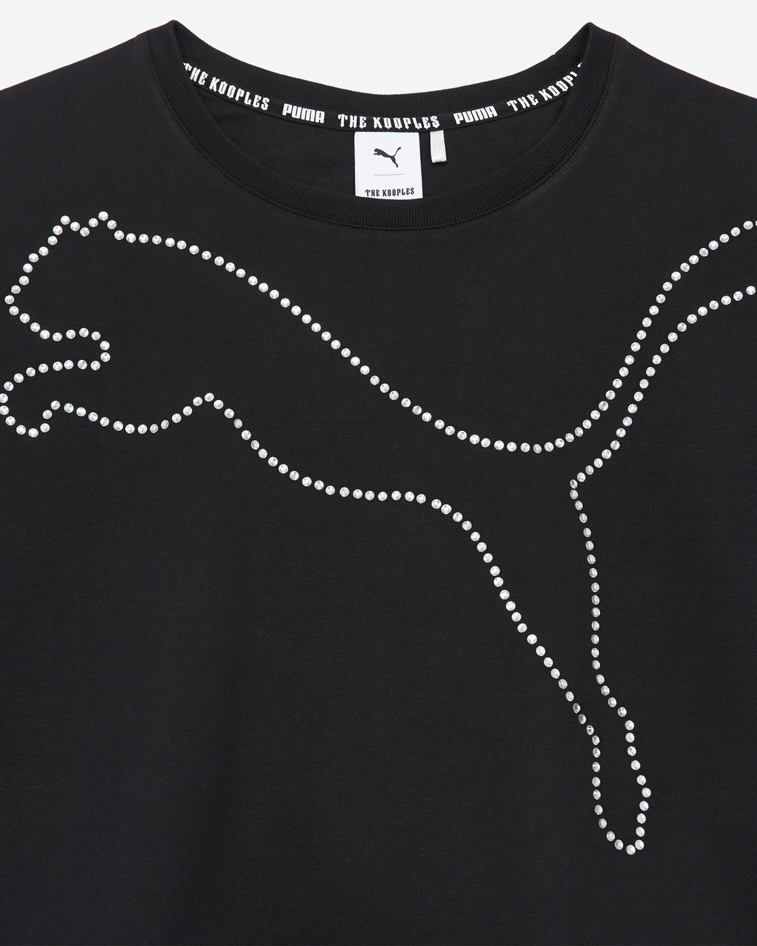Top coton noir style cropped, BLACK, hi-res image number null