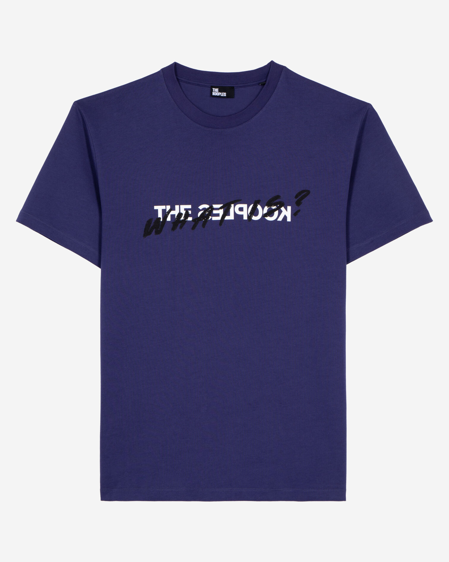 What is navy blue t-shirt, BLUE ATLANTIQUE, hi-res image number null