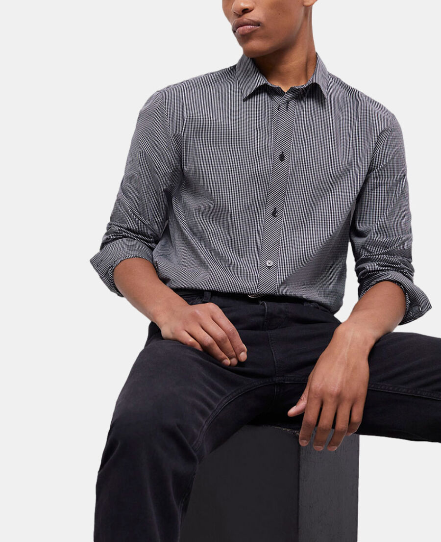 camisa de cuadros