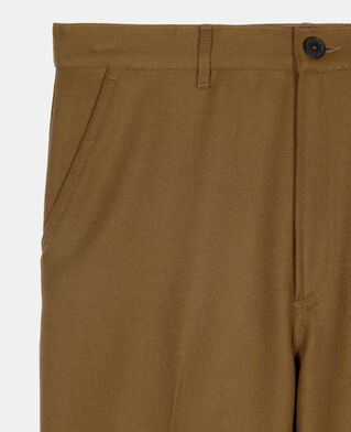 The Kooples H KAKI khaki wool trousers