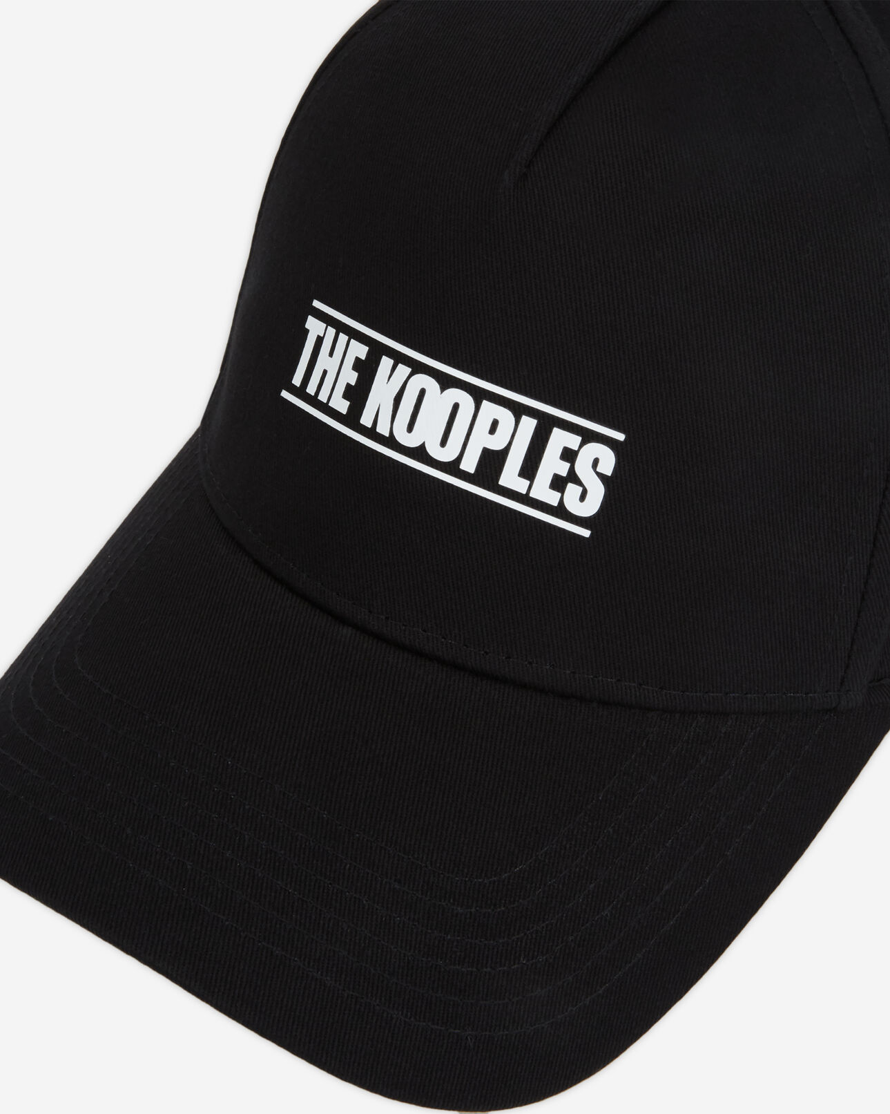 The Kooples MIXED BLACK the kooples black logo cap