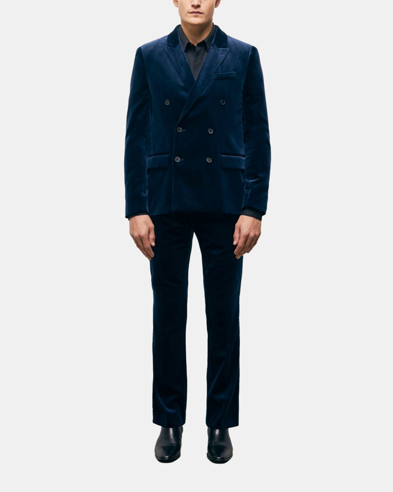 The Kooples HERREN NAVY marineblaue anzugjacke