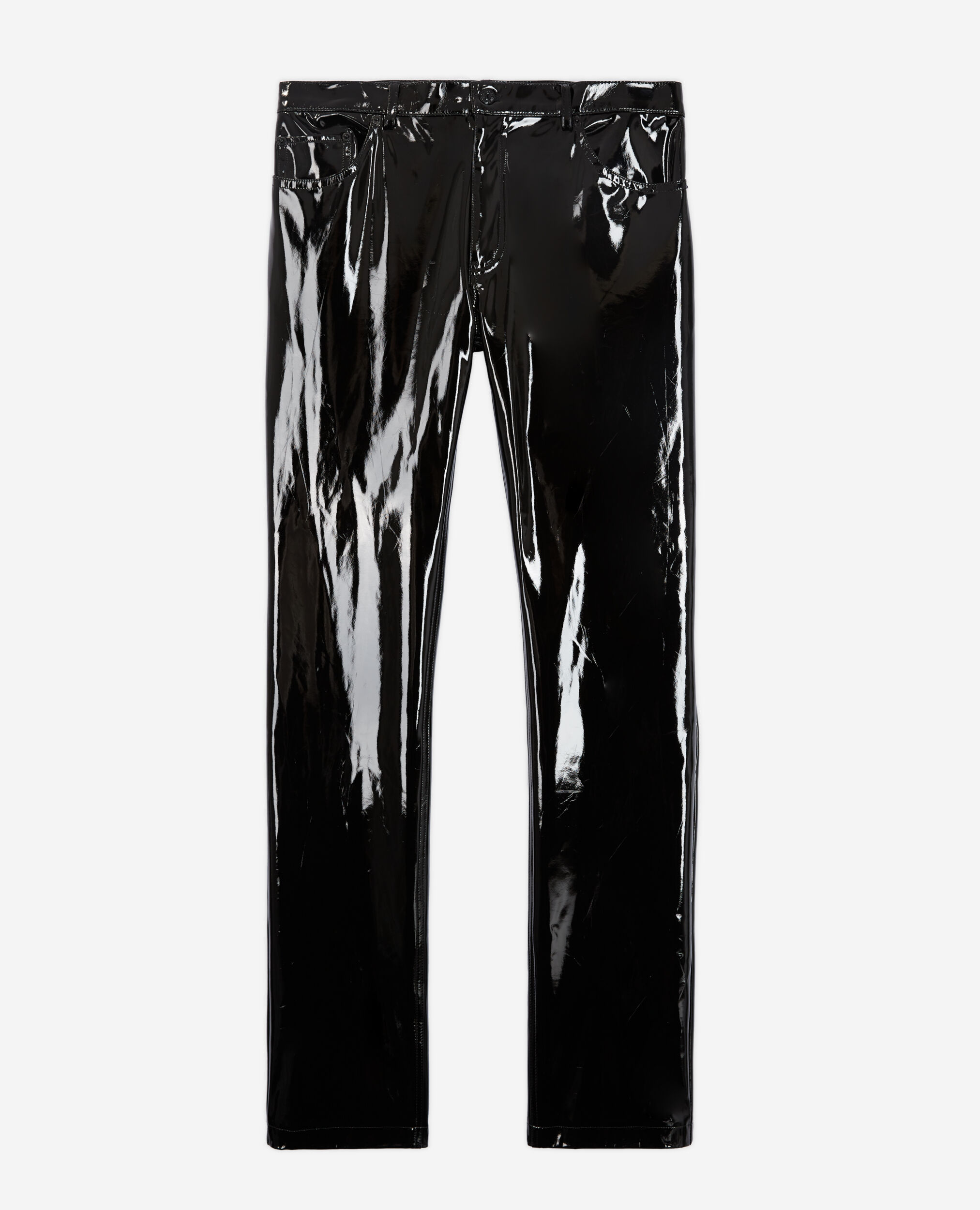 Black leather jeans The Kooples