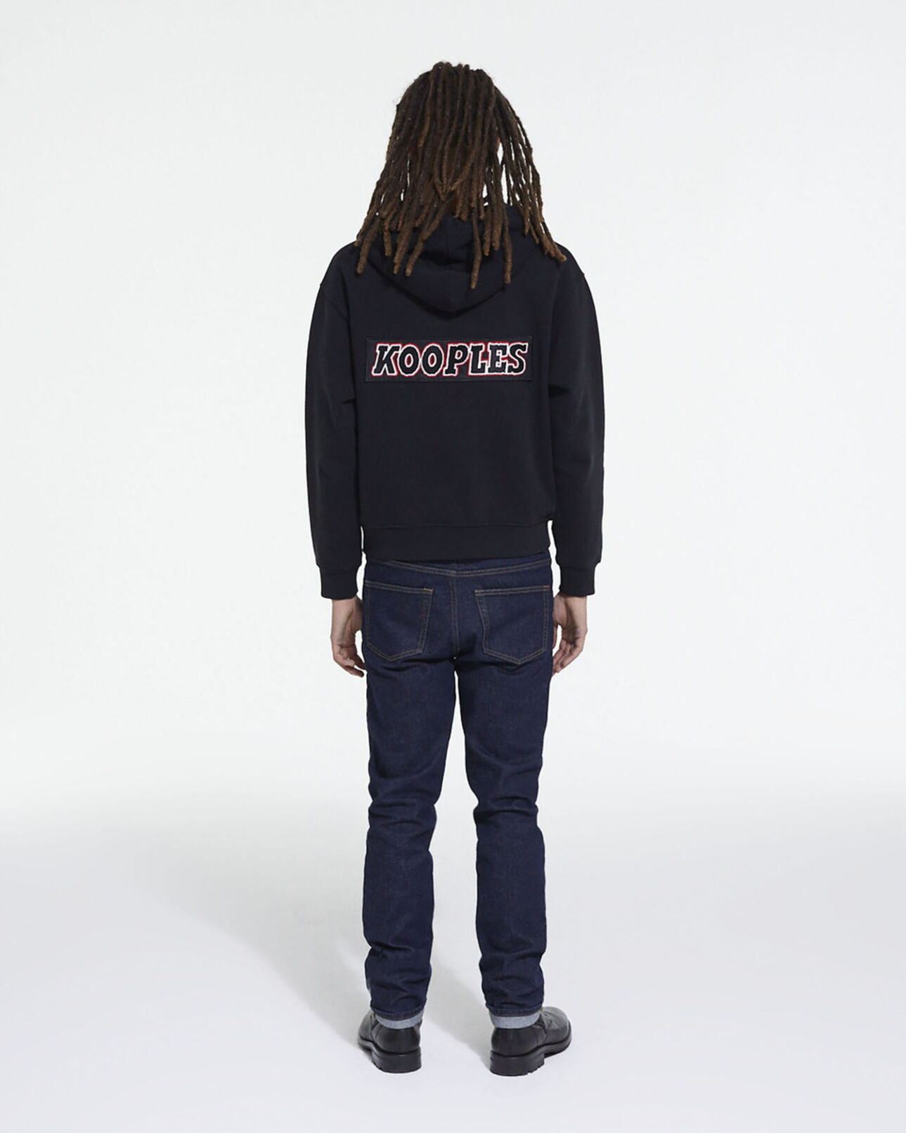 The Kooples HOMME BLACK sweatshirt noir