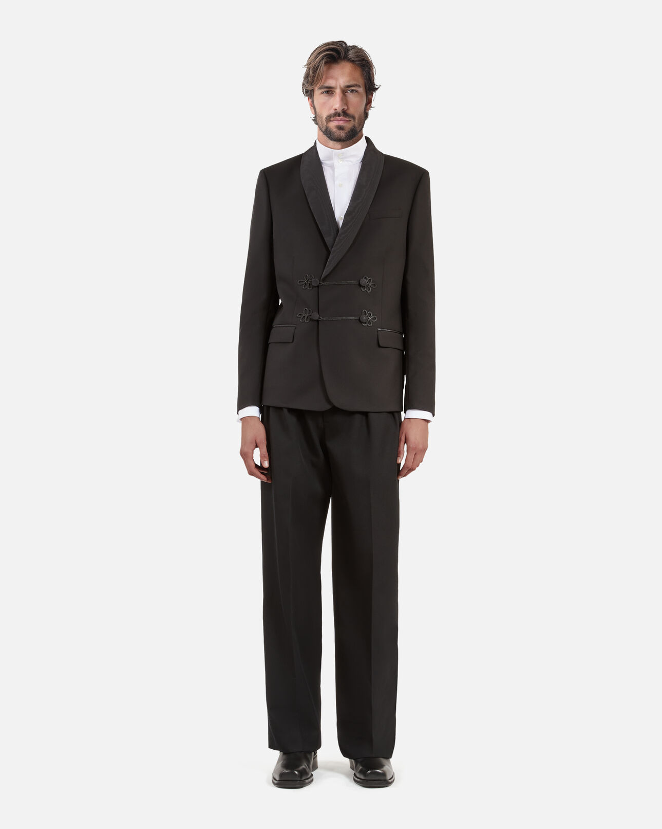The Kooples MEN BLACK black tuxedo jacket