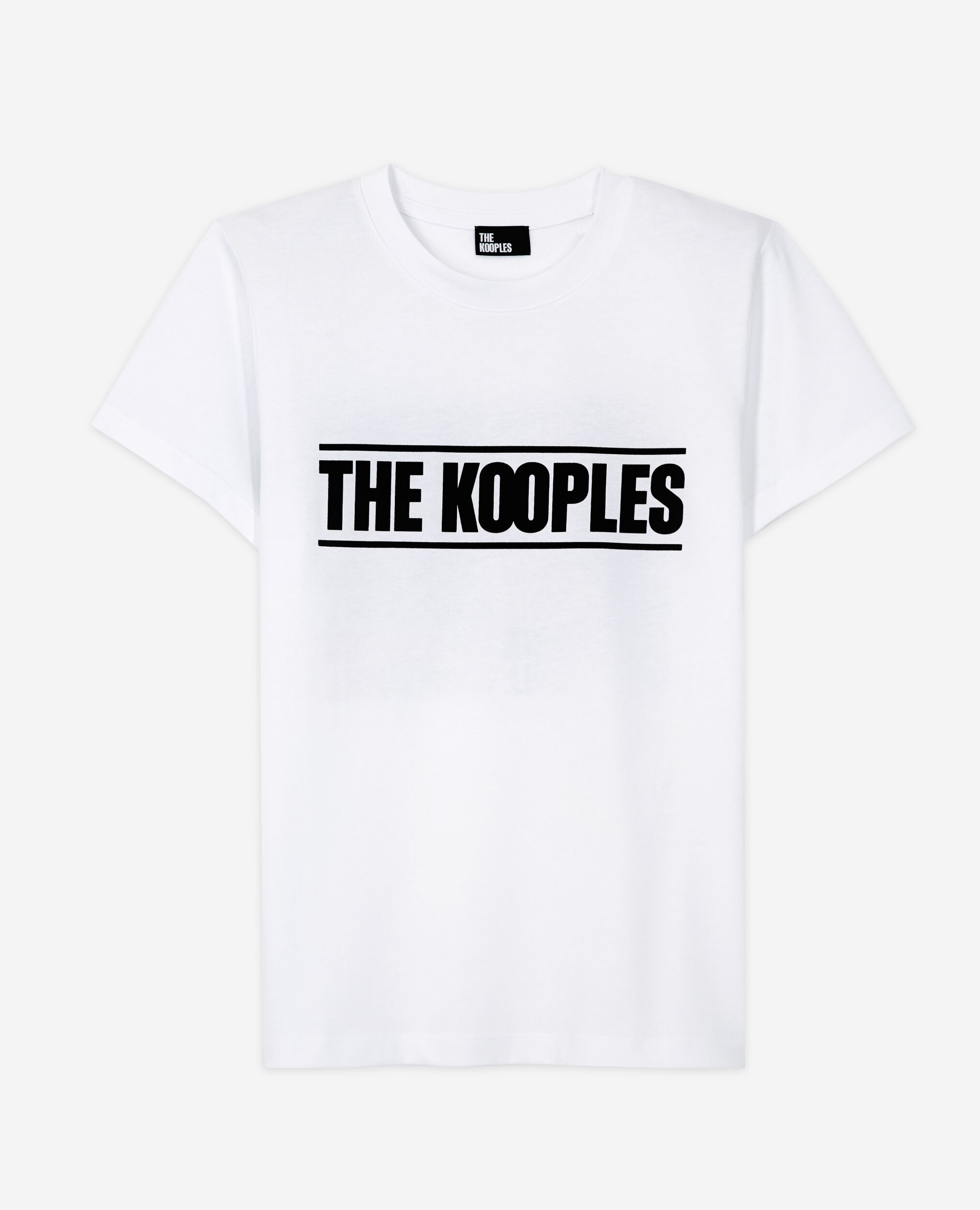 T-shirt logo The Kooples blanc, WHITE, hi-res image number null