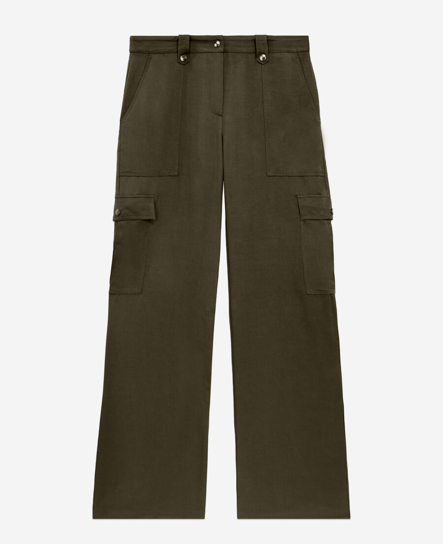 The Kooples F KAKI khaki cargo pants