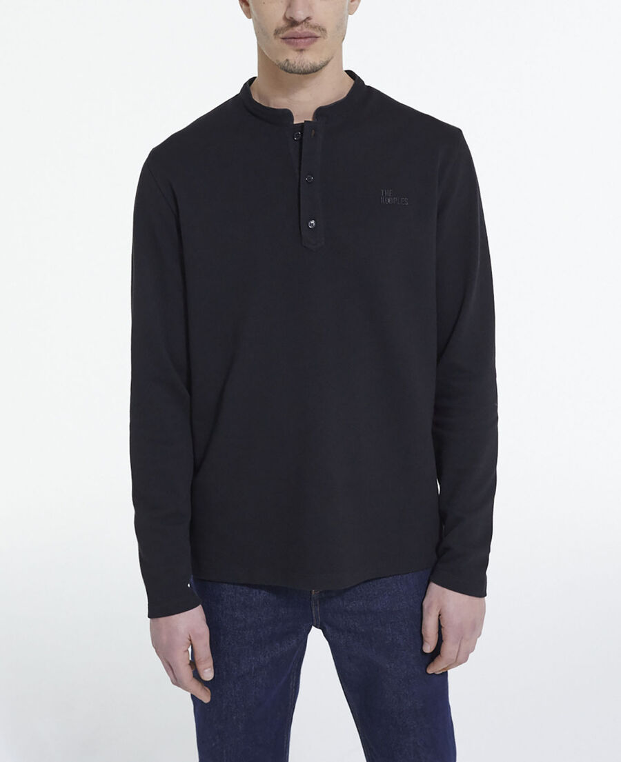the kooples black logo polo