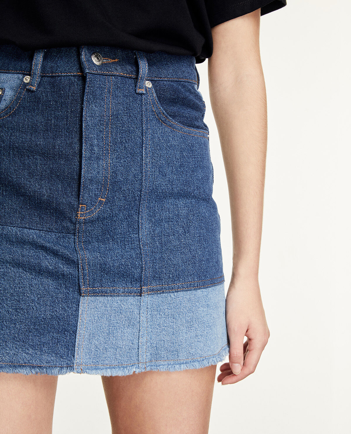 Levi's hotsell patchwork skirt