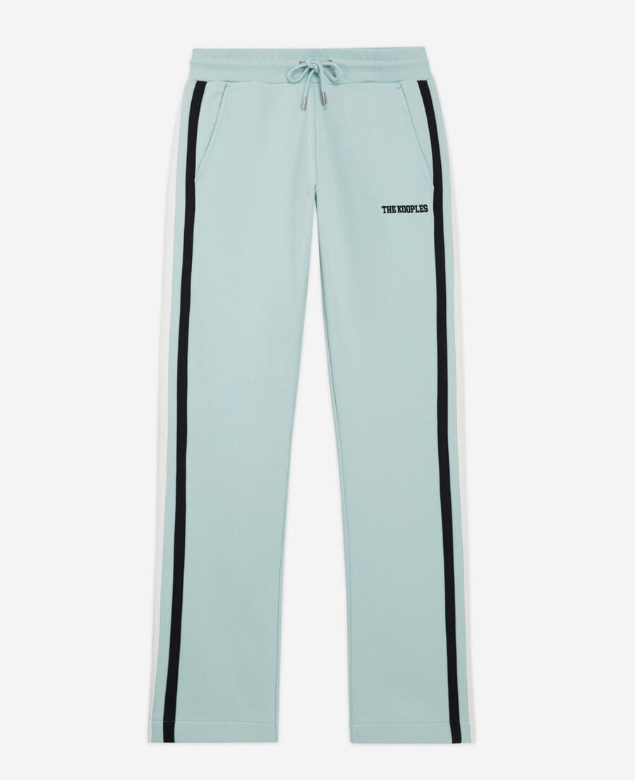 The Kooples FEMME BLUE / GREY jogging logo the kooples bleu