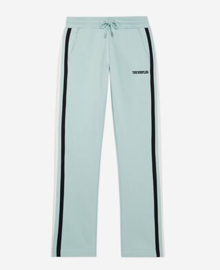 The Kooples FEMME BLUE / GREY jogging logo the kooples bleu