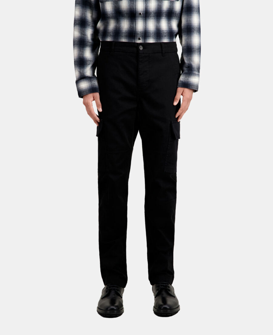 black cargo pants