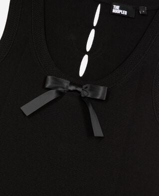 The Kooples WOMEN BLACK black mesh top