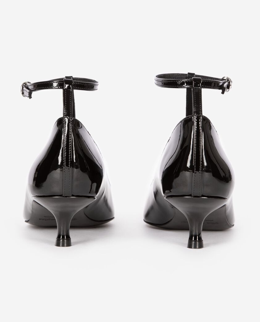 The Kooples FEMME BLACK escarpins &agrave; talons avec bride noirs