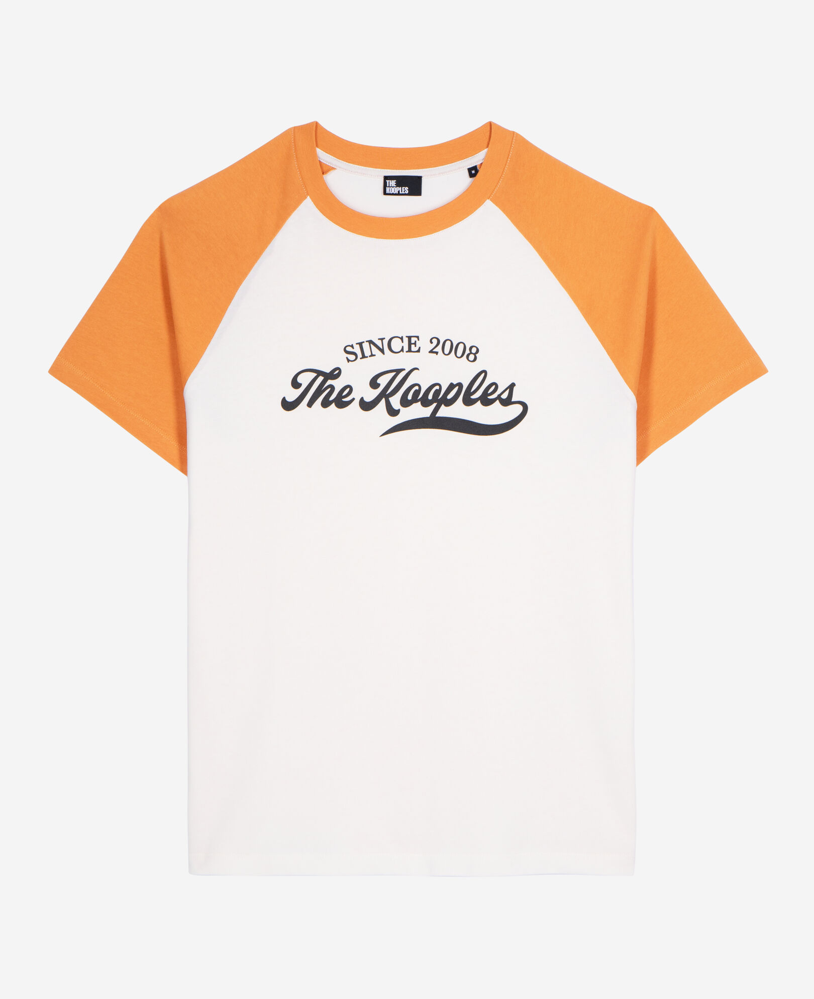The Kooples HOMME ECRU t-shirt à sérigraphie écru