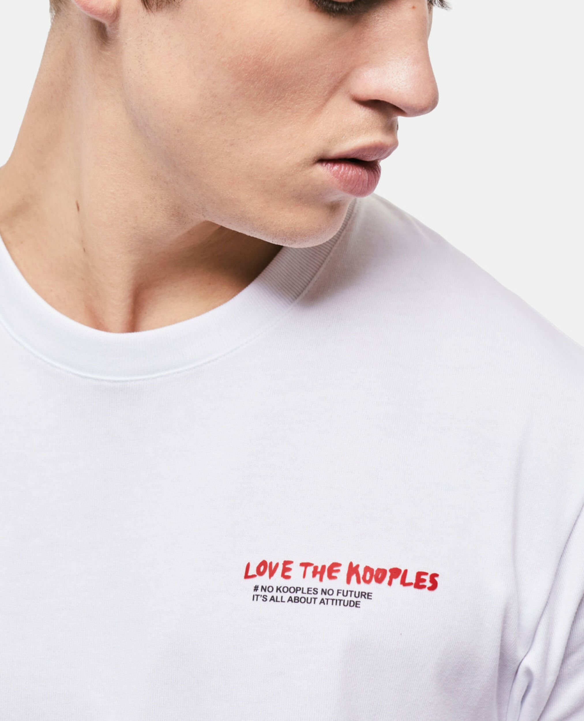 T-shirt Homme I Love Kooples blanc, WHITE, hi-res image number null