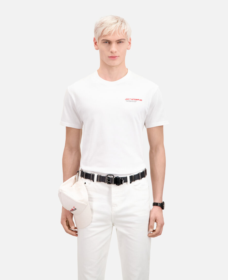 t-shirt homme i love kooples blanc