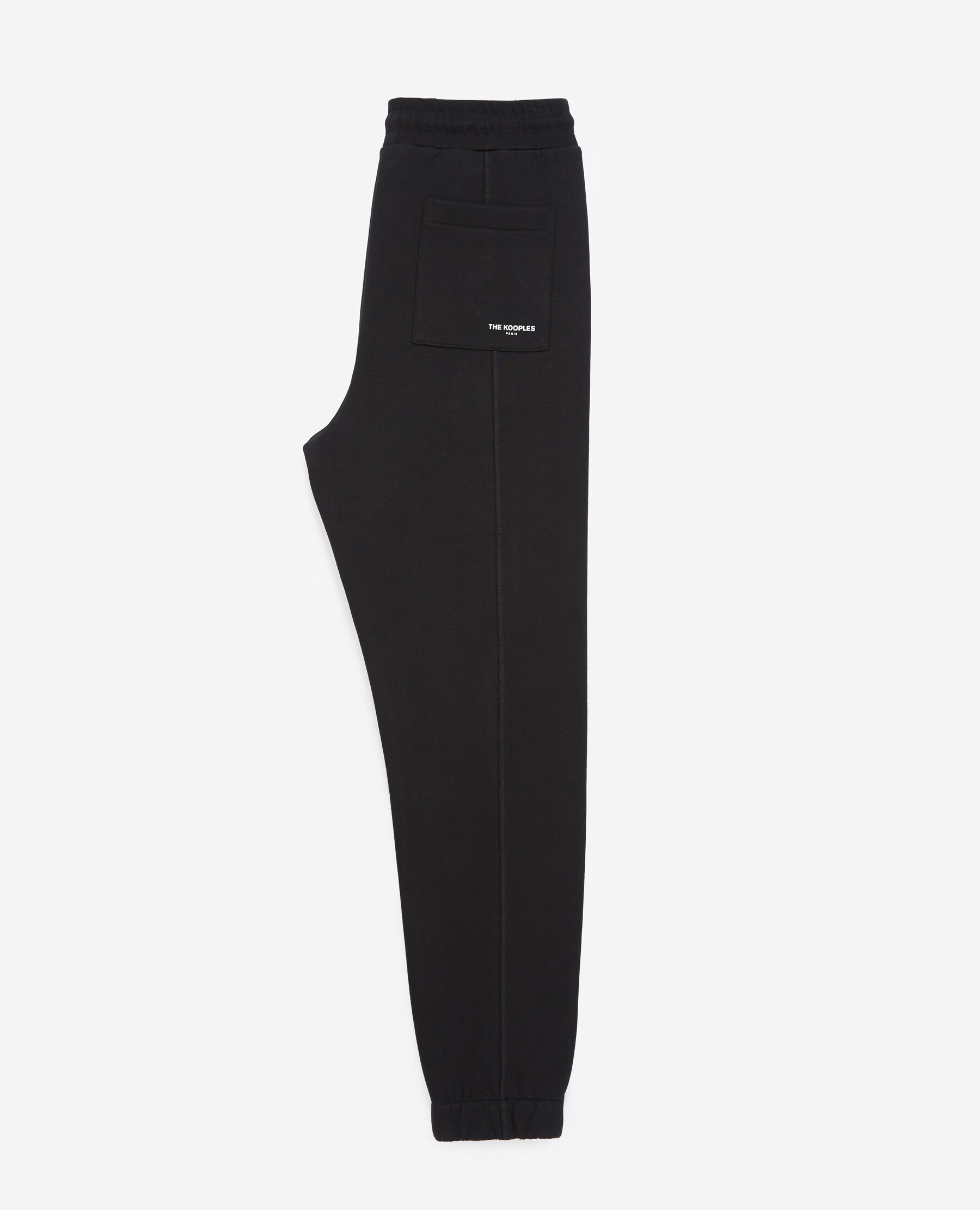 Black joggers with The Kooples logo on the side The Kooples UK