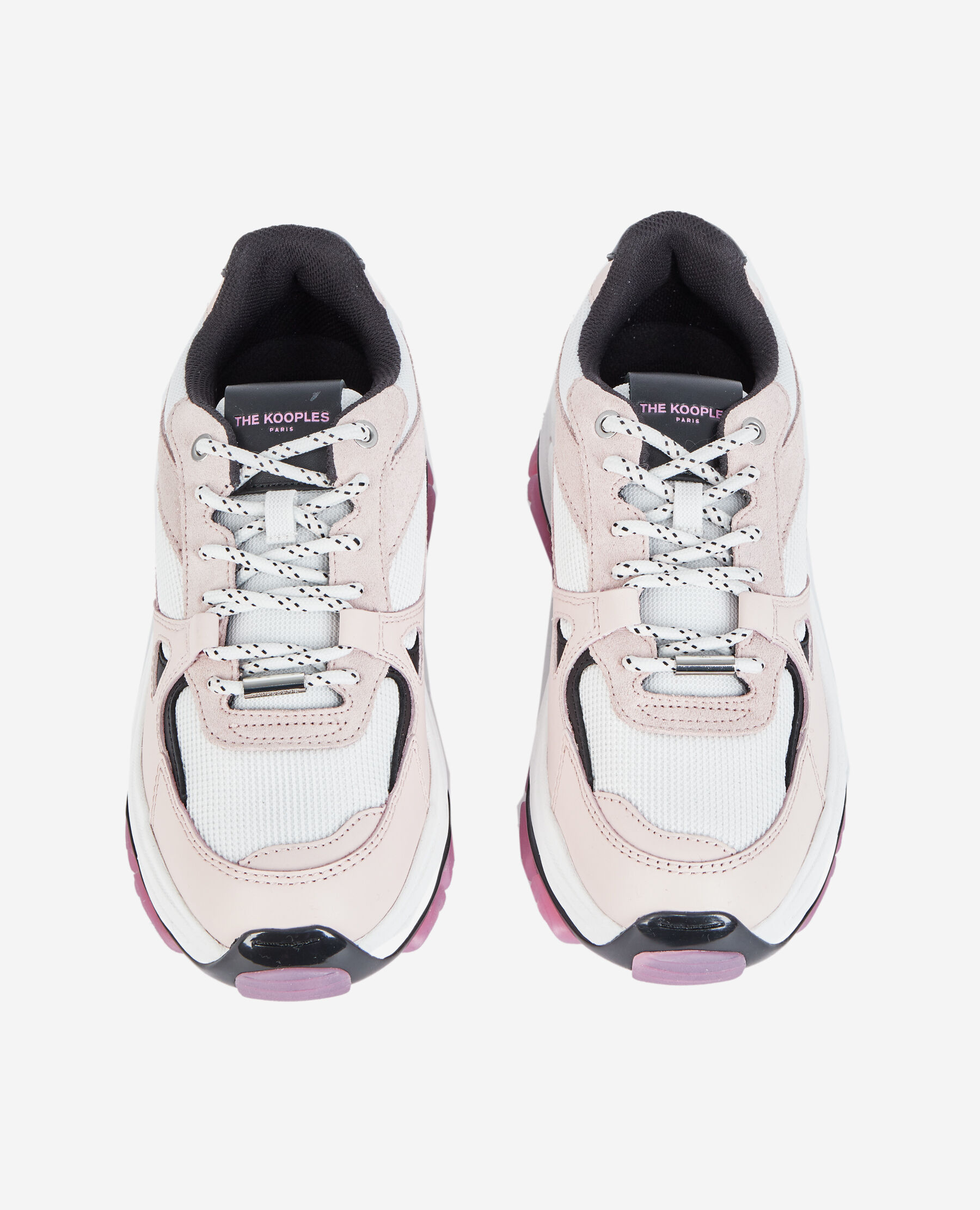 Light pink platform sneakers shop