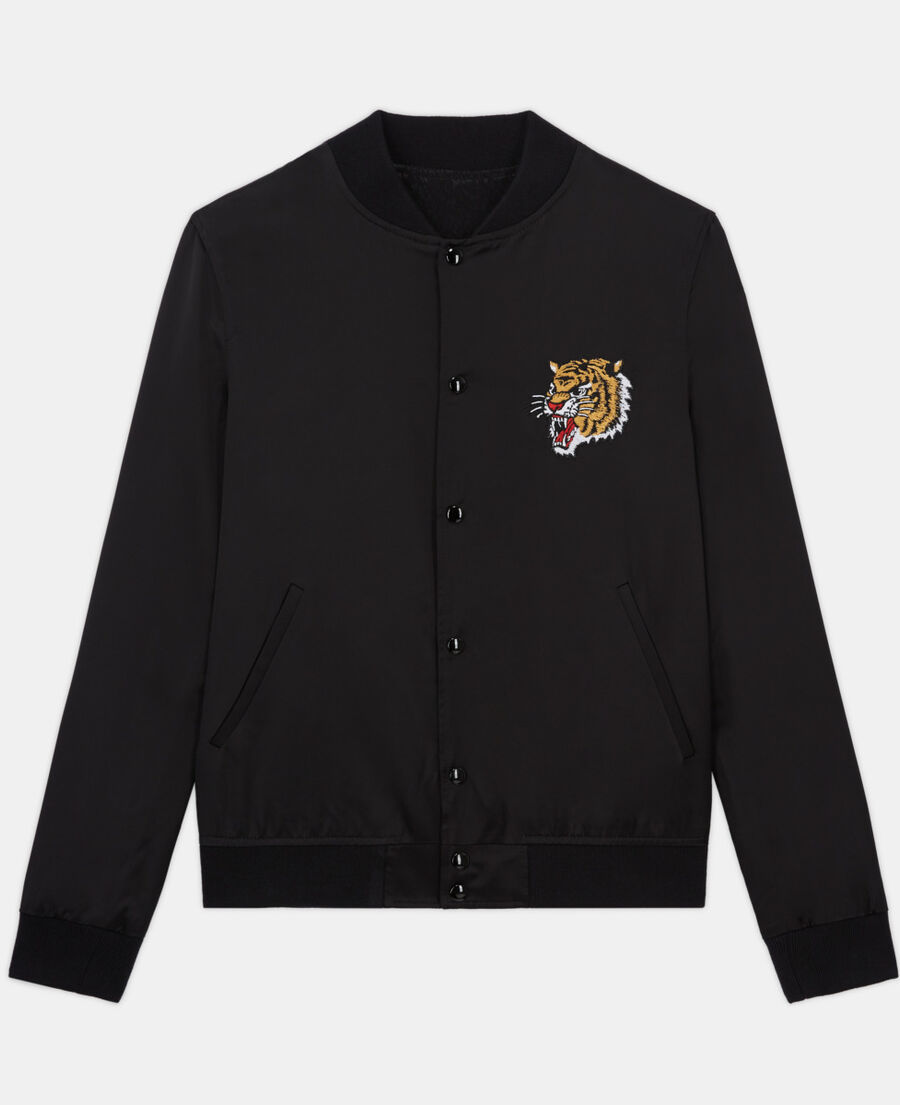 blouson forever kooples réversible noir