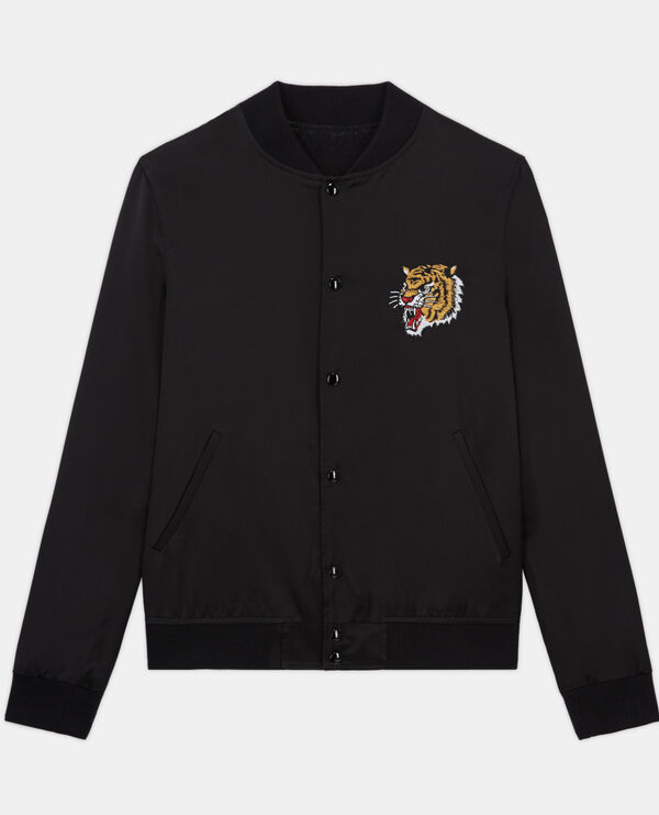 forever kooples reversible black jacket