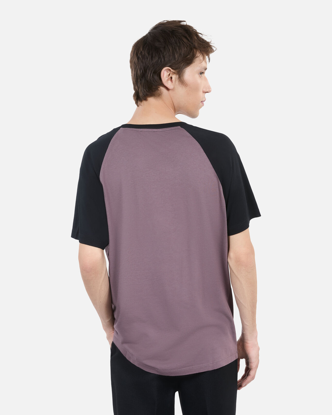 The Kooples H BROWN brown screen printed t-shirt