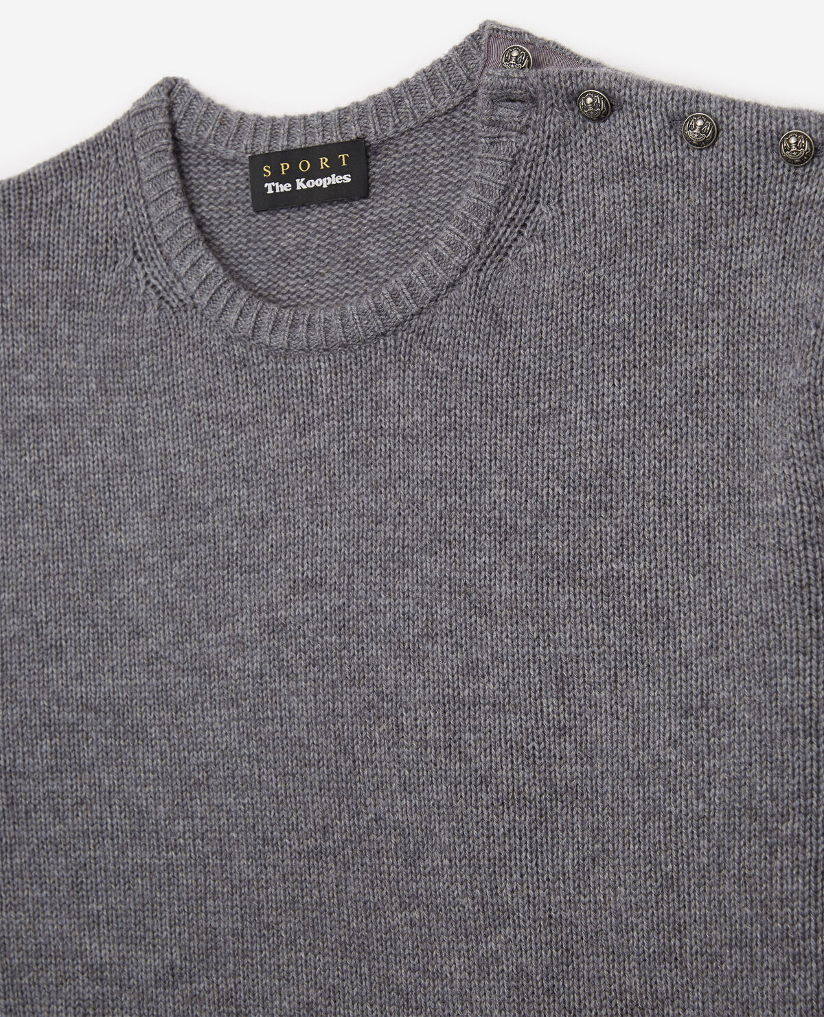 The cheap grey sweater