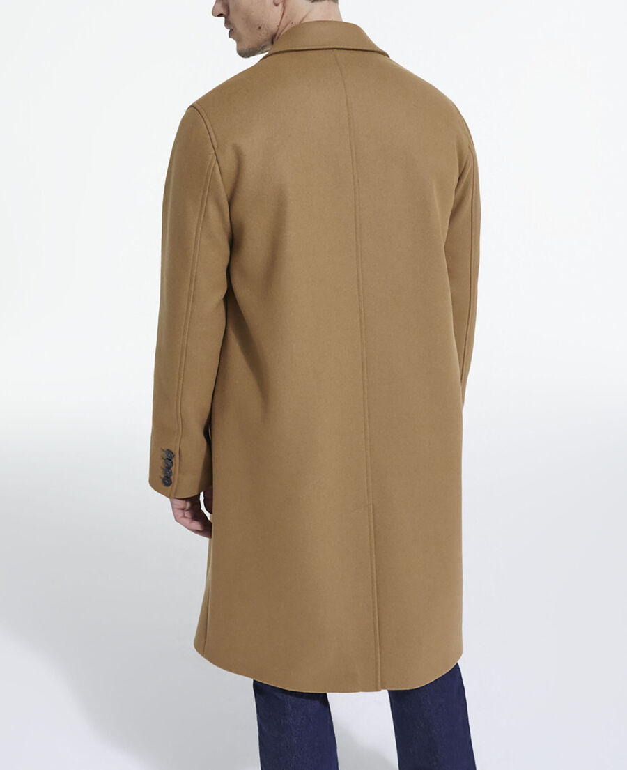 The Kooples MEN CAMEL camel wool coat