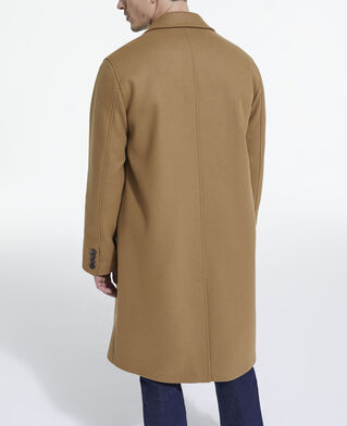 The Kooples MEN CAMEL camel wool coat