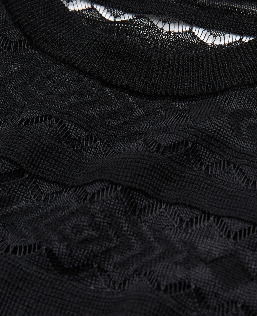cotton black top