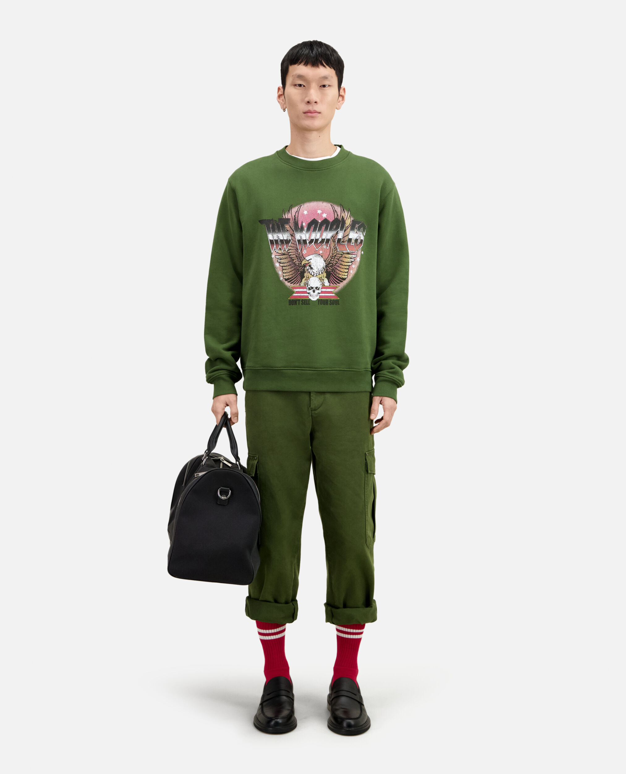 Sweatshirt kaki store