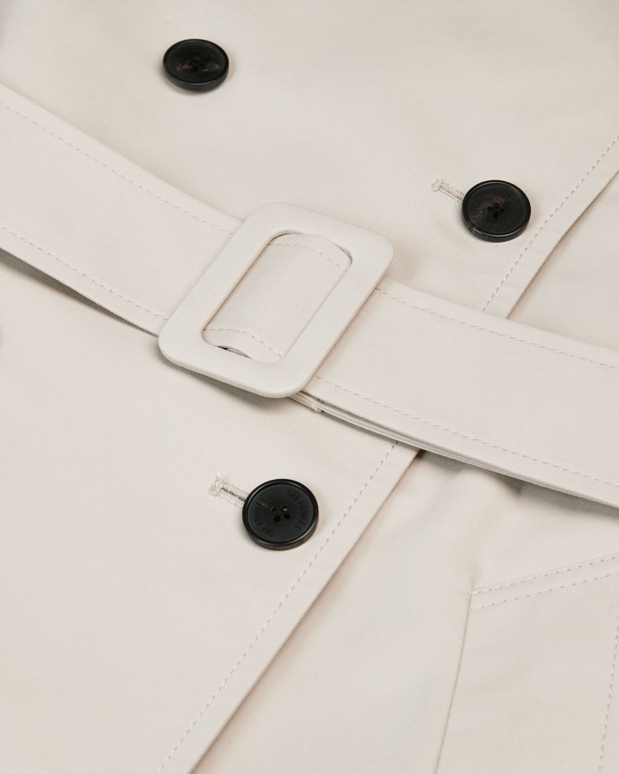 Long beige trench coat The Kooples