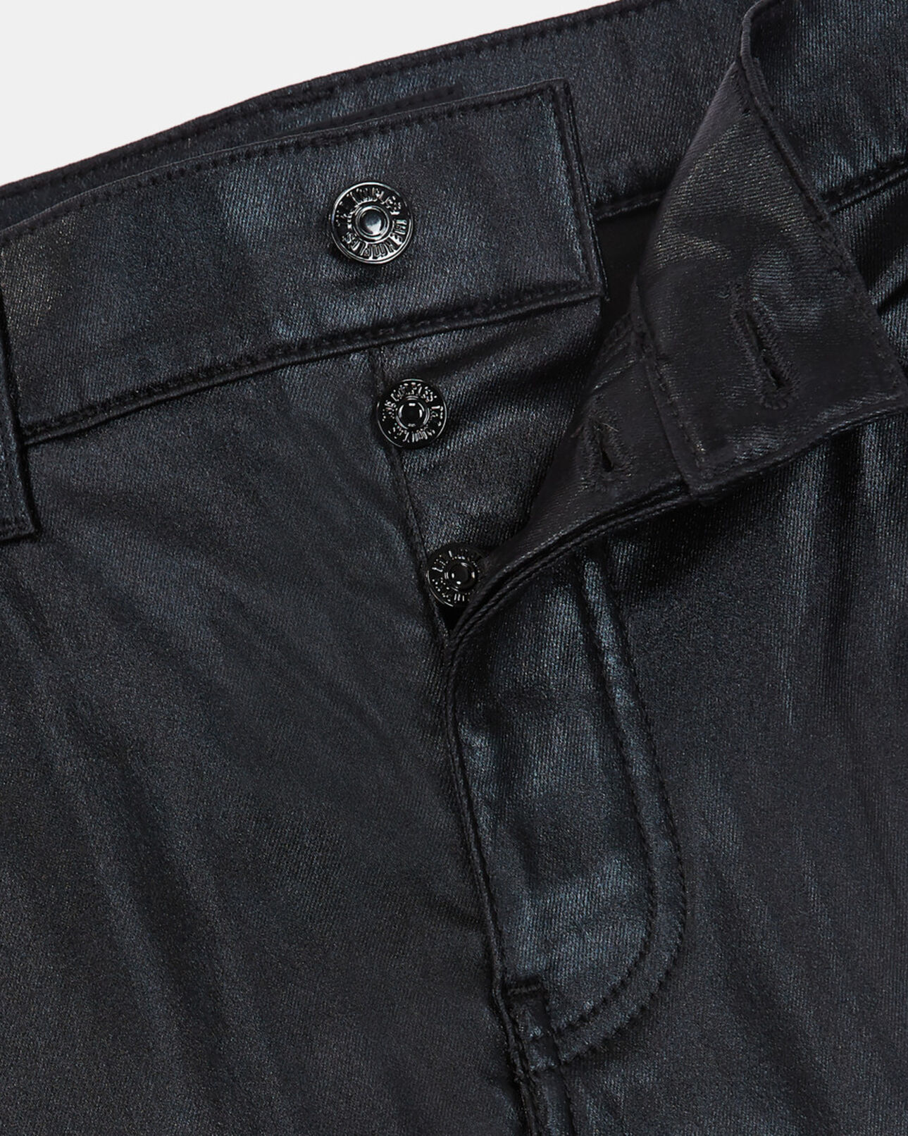 The Kooples MEN BLACK slim black jeans