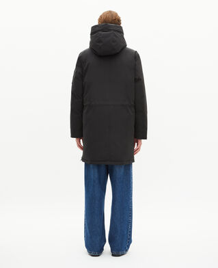 The Kooples HERREN STONE grauer wasserabweisender parka