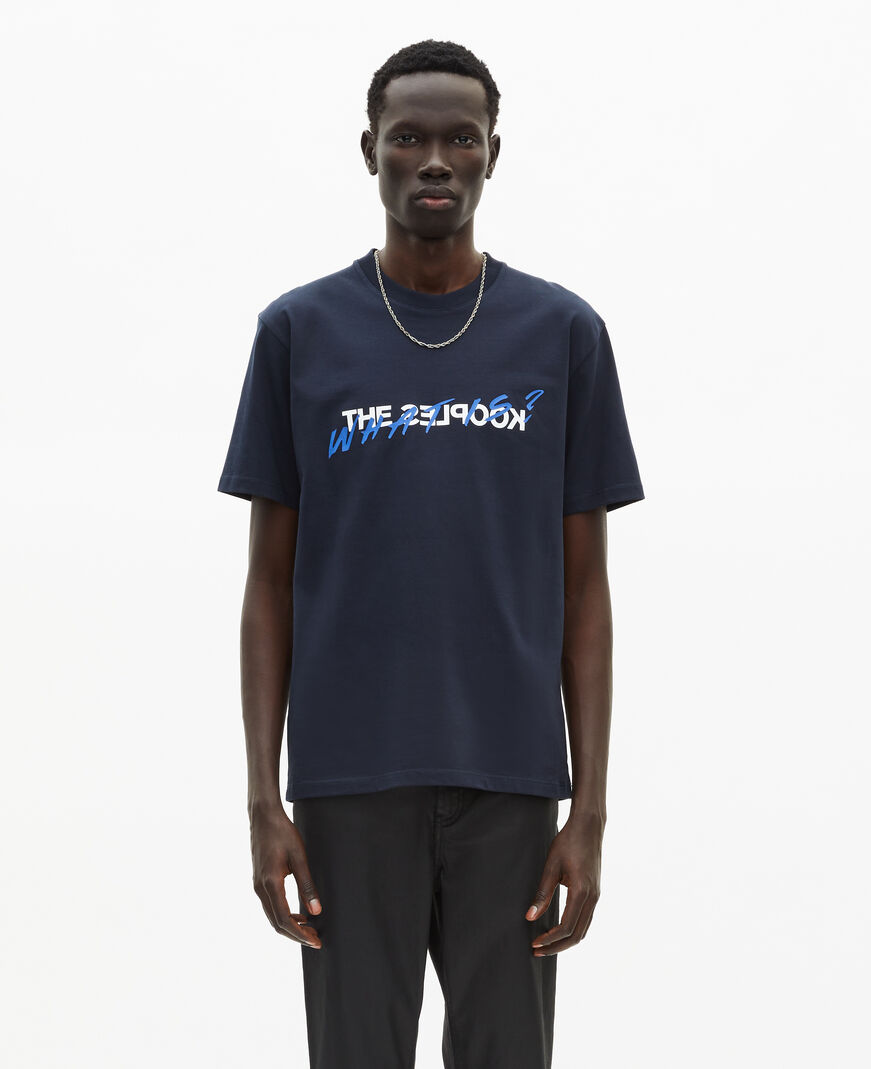 The Kooples HOMME NAVY t-shirt what is bleu