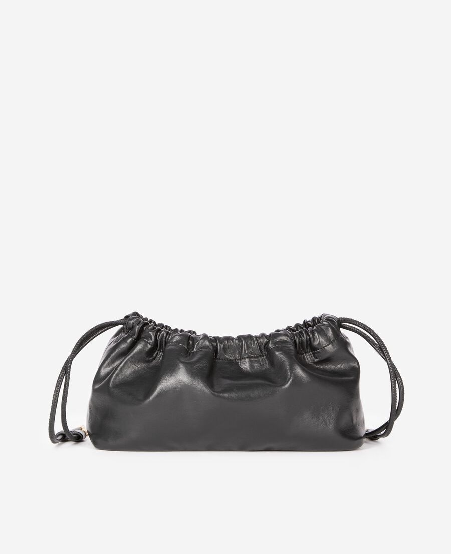 The Kooples F BLACK taylor bag in black recycled leather
