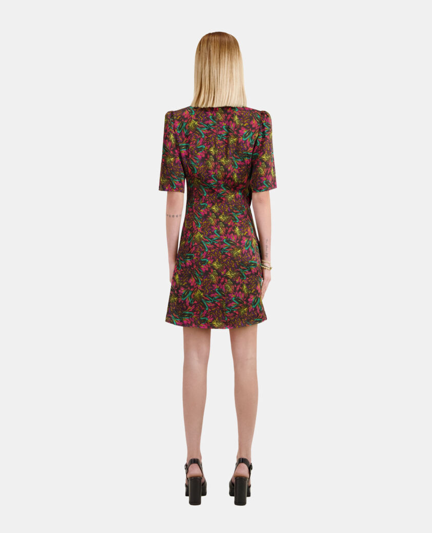The Kooples F MULTICOLOR short printed dress
