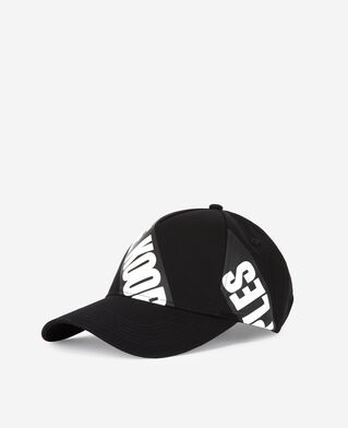 The Kooples M BLACK black cap with tape logo