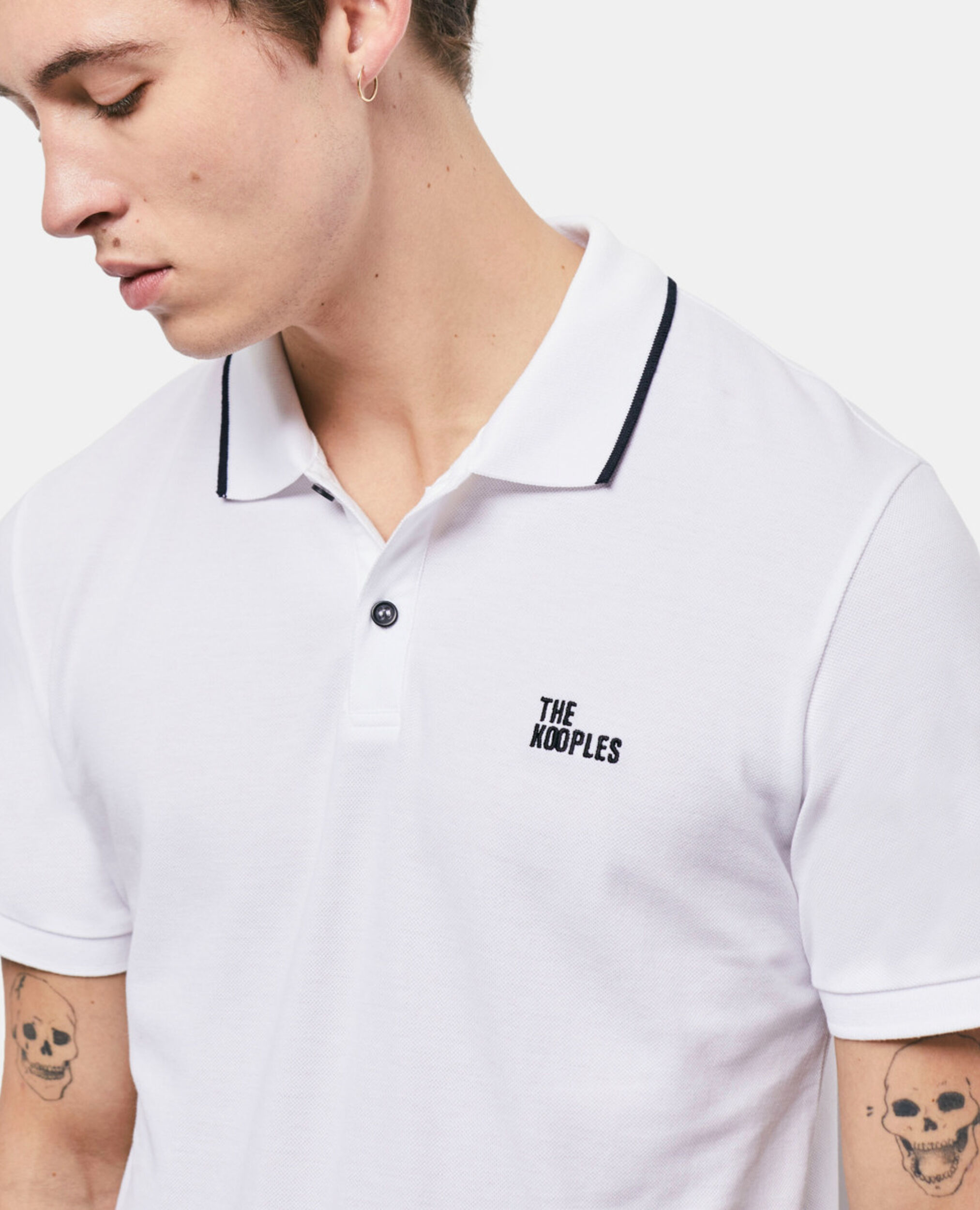 White classic polo, SNOW WHITE, hi-res image number null