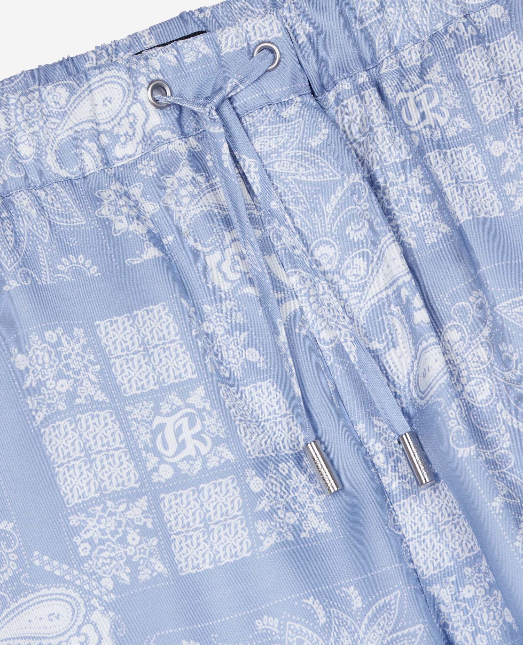 Short imprimé noir, WHITE / SKY BLUE, hi-res image number null