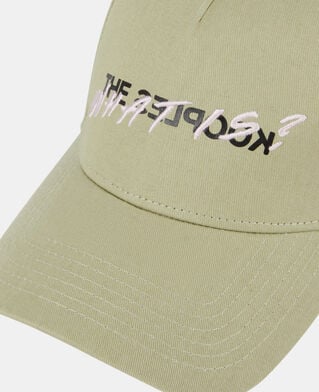 The Kooples MIXED KAKI GREY light green what is cap