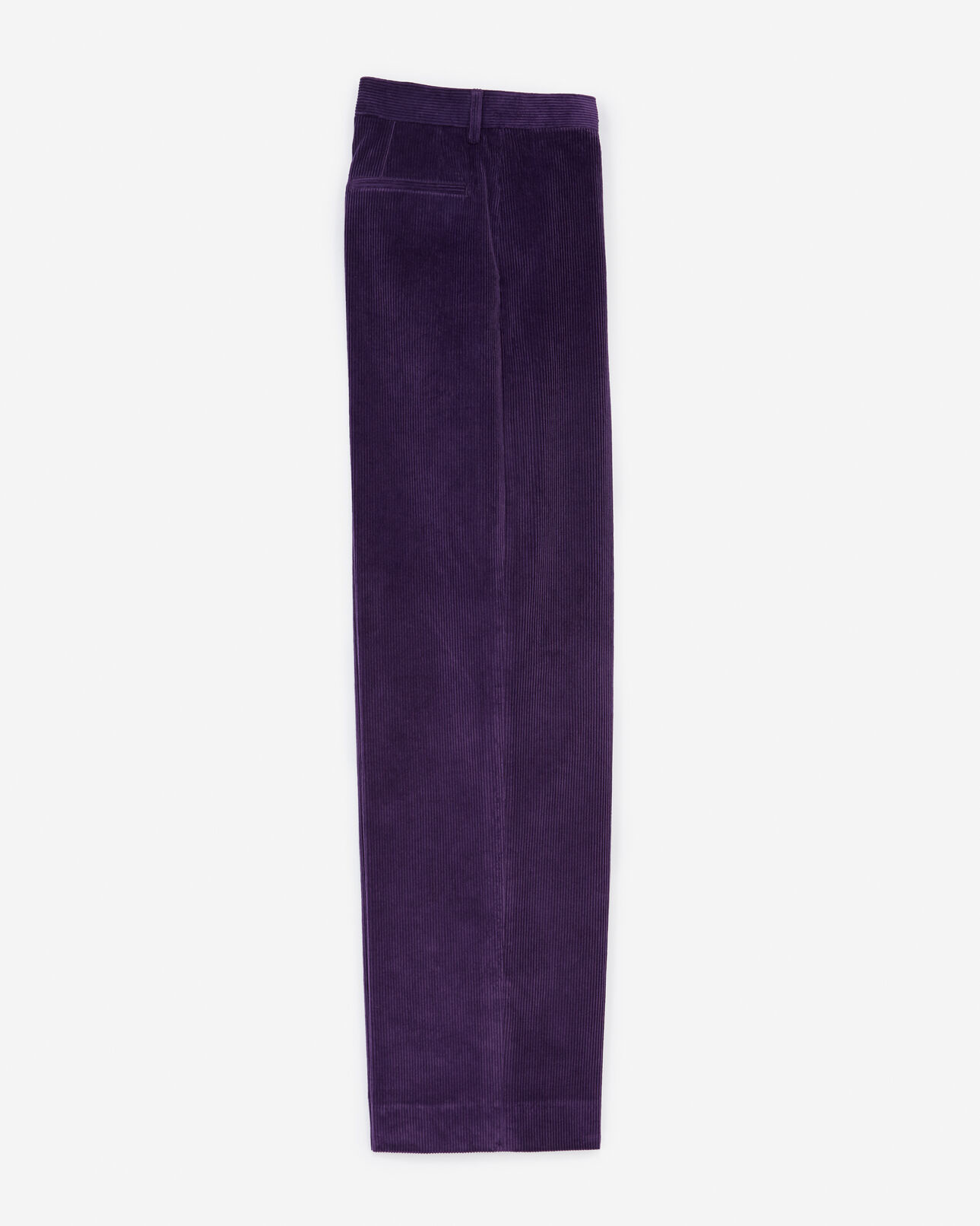 The Kooples DAMEN PRUNE violette kordhose weit