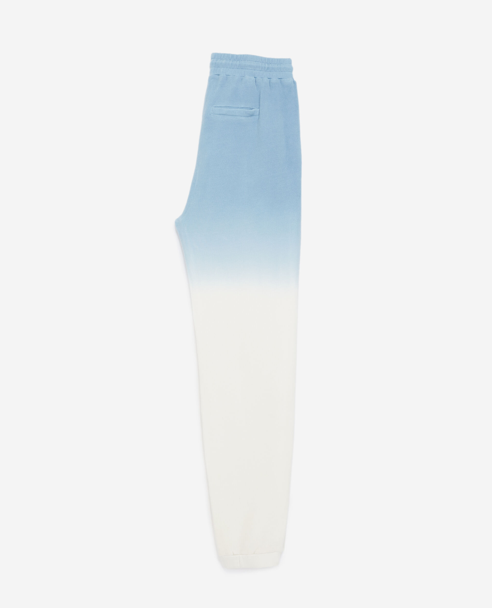 Blue and white joggers with tie-dye effect, BLUE WHITE, hi-res image number null